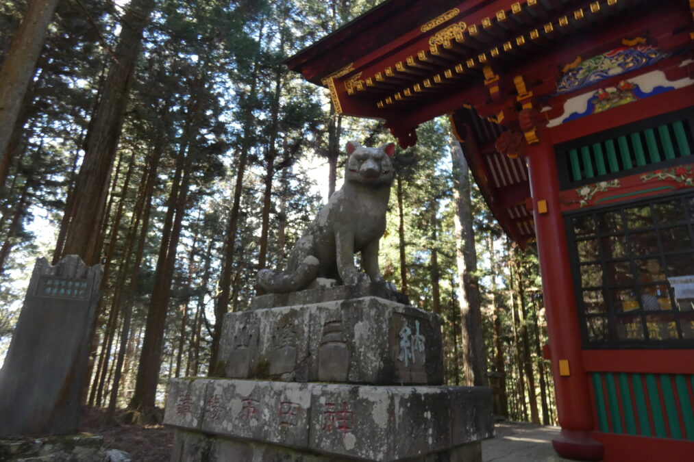 三峰神社お犬様