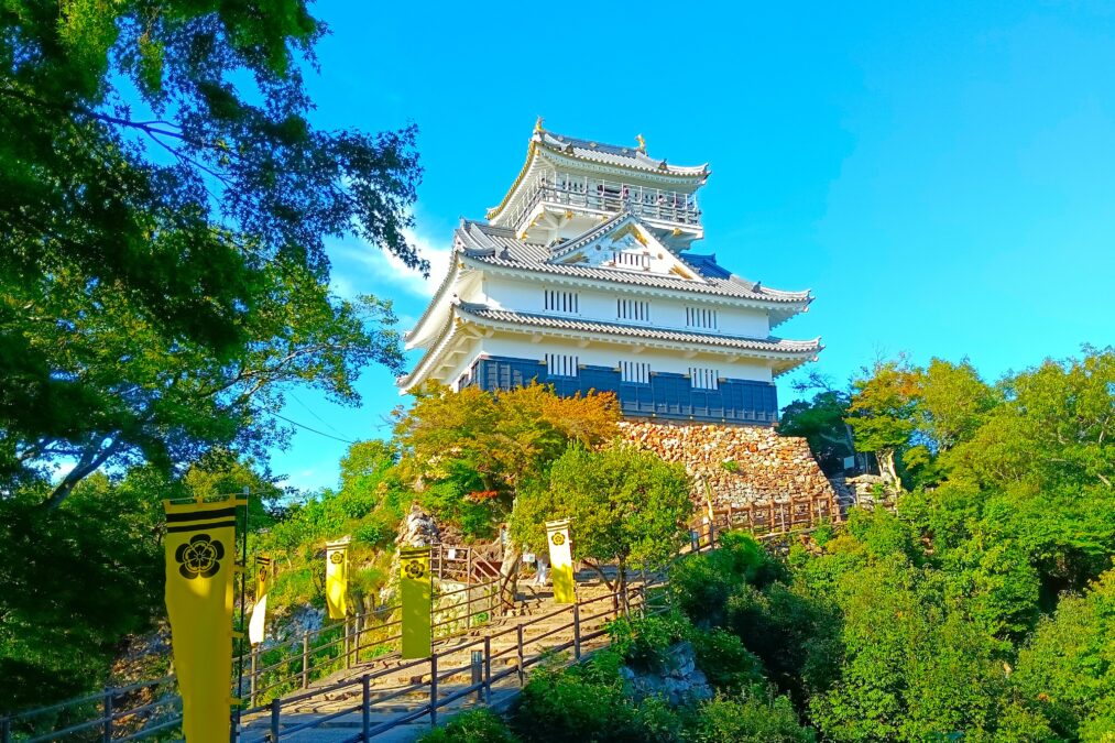 金華山山頂:岐阜城天守閣